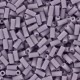 Miyuki Bugle 3mm Beads Matte opaque mauve ab BGL1-410FR